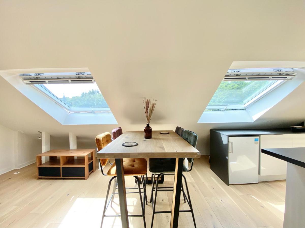 Le Nid Des Quais - Vue Panoramique Au Coeur De La Ville - Wifi - Entree Autonome 坎佩尔 外观 照片